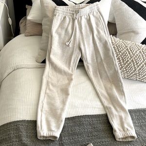 Tna cozy fleece boyfriend joggers